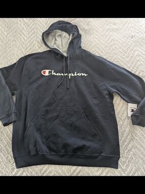 NWT Champion Powerblend Logo Hoodie